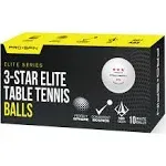 PRO SPIN Elite Series Table Tennis Balls