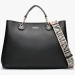 Emporio Armani MyEA Black Shopping Bag