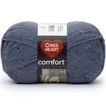 Red Heart Comfort Yarn - Denim Fleck