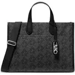 Michael Kors Empire Logo Large Grab Tote  :  BLACK