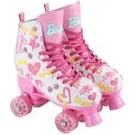 Barbie Roller Skates - Glitter Wheels ABEC5 Bearings Adjustable Sizes 3 - 6