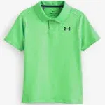 Under Armour Boys' Performance Polo - Green, YSM