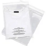 Spartan Industrial - 10” X 12” (100 Count) Self Seal Clear  Assorted Sizes 