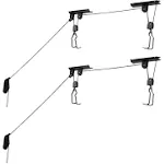 Rad Sportz Bicycle Hoist 4-Pack Quality Garage Storage Bike Lift with 100 lb