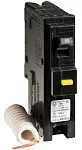 Square D Homeline Circuit Breaker 120/240-Volt 20 Amp Single-Pole GFCI Plug-On