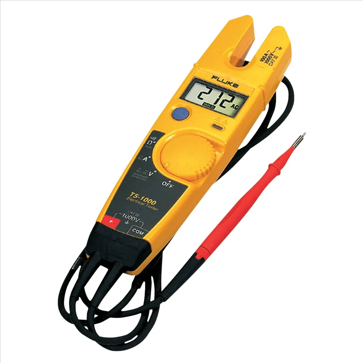 Fluke T5-H5-1AC Kit 3-Pc 1000V Electrical Tester, Custom Holster and AC Voltage Detector Kit