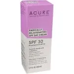 ACURE Radically Rejuvenating SPF 30 Day Cream Sunscreen - 1.7 oz NEW IN BOX