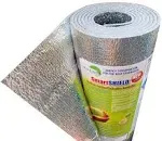 Insulation Marketplace SmartShield -3mm 16inx10Ft ReflectiveINSULATION Roll, Foam Core Radiant Barrier, ThermalINSULATION Shield - Engineered Foil