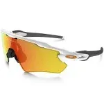 Oakley Radar EV Path Fire Iridium Sunglasses - Polished White