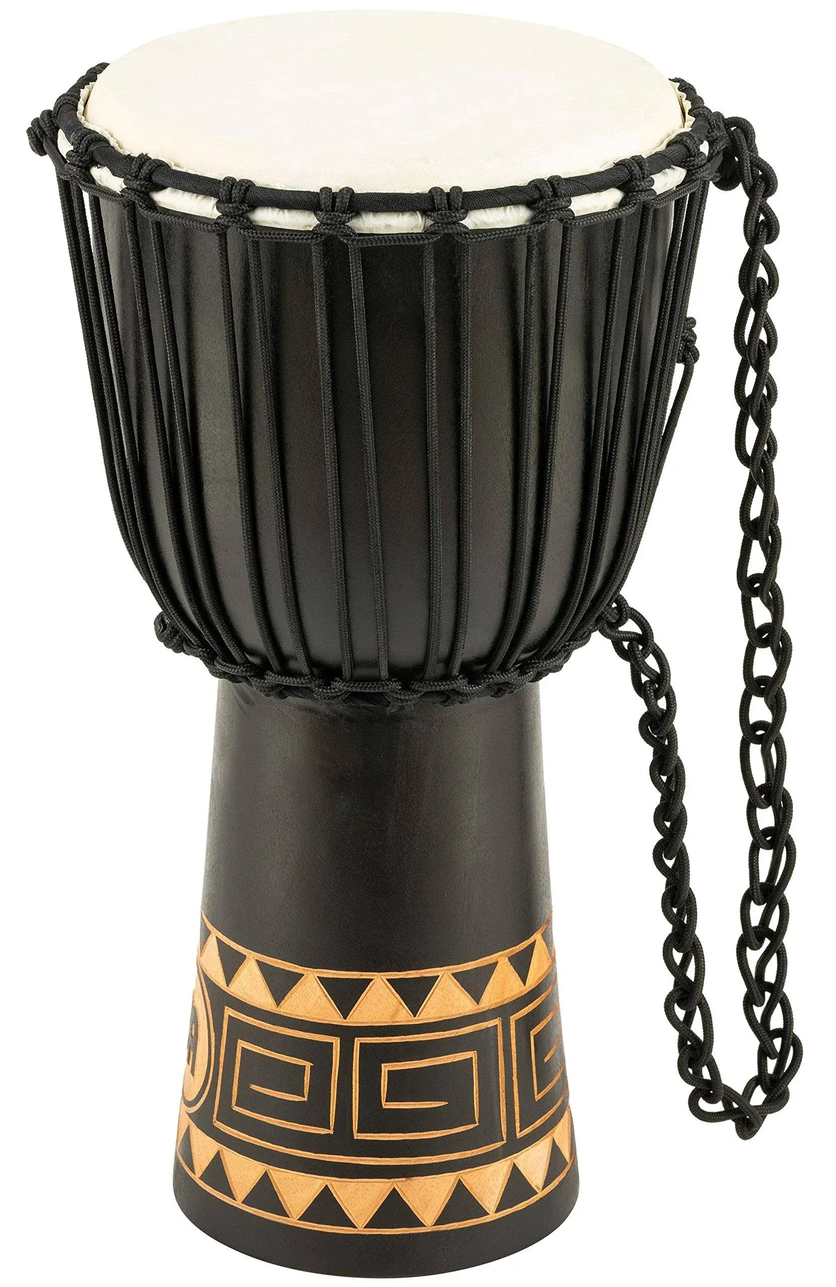 Meinl Percussion HDJ1-S Headliner Rope Tuned Djembe Congo Series 8-Inch Small