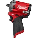 M12 FUEL 12V Lithium-Ion Brushless Cordless Stubby 3/8 in. Impact Wrench (Tool-Only)