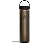 Hydro Flask 24 oz Lightweight Wide Mouth Trail Series (Obsidian)