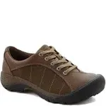 Women’s Keen Presidio Brown Leather Hiking Shoes, Size 8