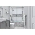 Kohler K-1130-0 White Underscore 60" x 32" Drop-In Bath