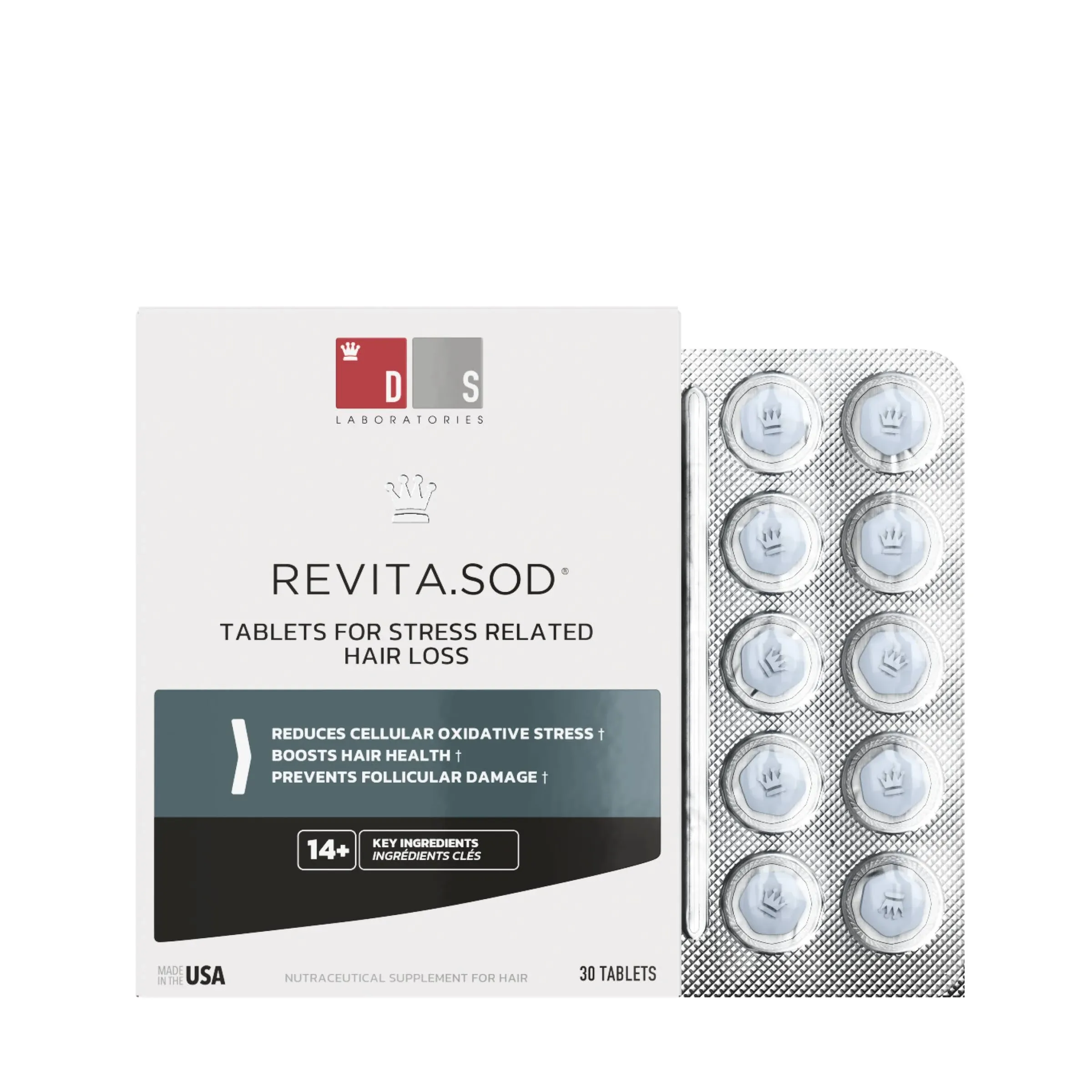 Revita Anti-Stress Related Hair Loss Tablets (30 pieces)