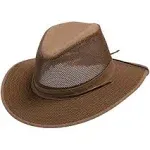 Henschel Men's Packable Aussie Breezer Safari Hat, Earth Brown, XL