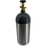 10lb Aluminum New CO2 tank CGA 320 Valve DOT Approved Cylinder