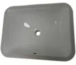 Kohler K-20000-96 Caxton Rectangle Undermount Bathroom Sink - Biscuit