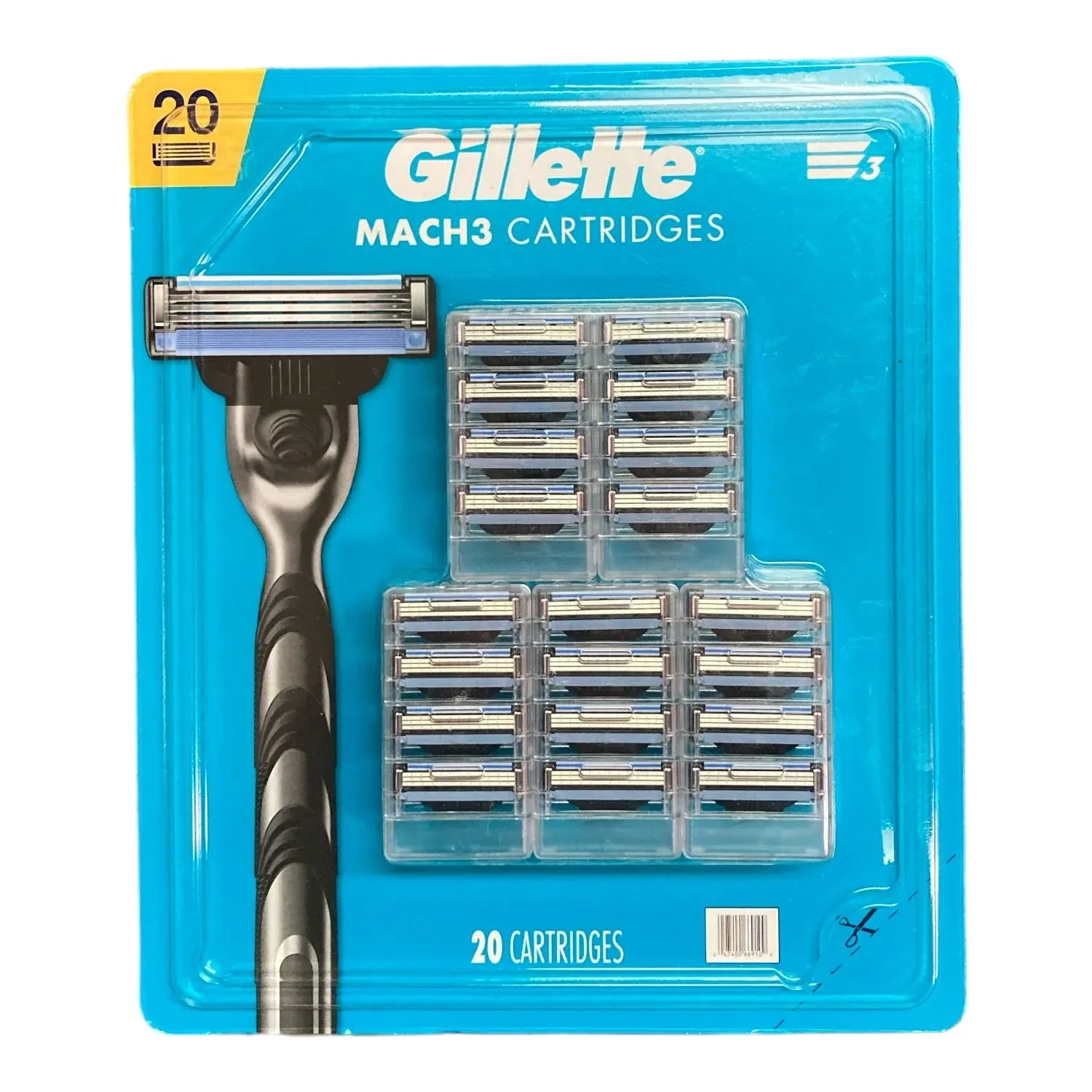 Gillette Mach3 Men's Razor Blade Refills