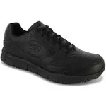 Skechers Nampa Slip-Resistant Men's Work Shoes - Black