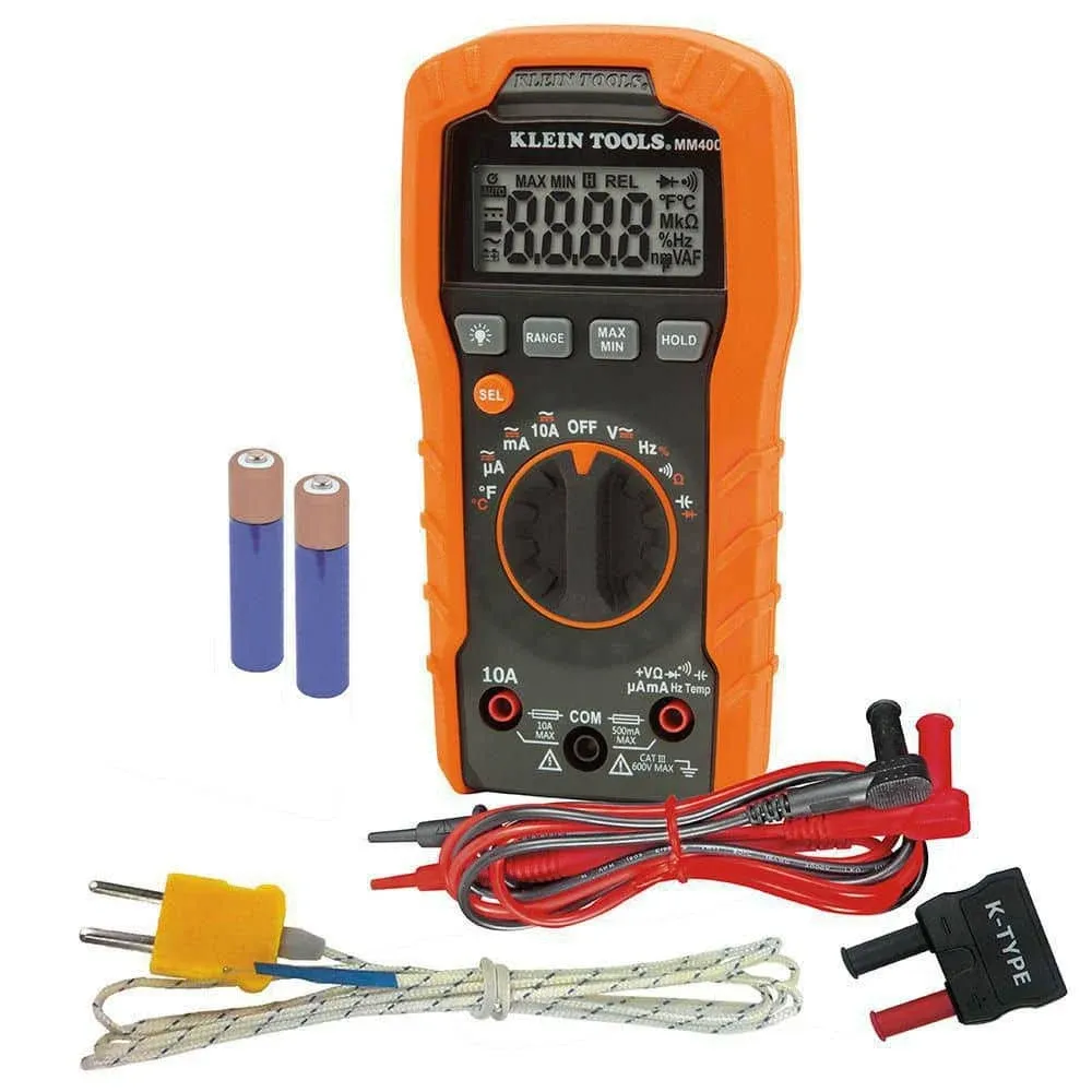 Klein Tools MM400 600V Digital Multimeter