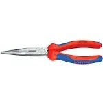 Knipex Long Nose Pliers with Cutter Comfort Grip