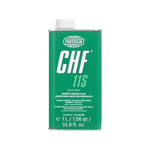 Pentosin 1405116 CHF 11S Long-Life Synthetic Hydraulic Fluid for Audi, Bentley, BMW, Chrysler, Dodge, Jeep, Mercedes-Benz, Mini, Porsche, Saab, Volkswagen, Volvo, and More; 1 Liter