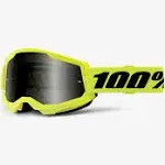 100% Strata 2 Sand Goggle Black Smoke Lens