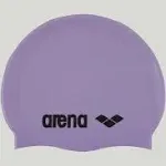 Arena Classic Unisex Soft Silicone Swim Cap for Women and Men, Intensive Training Comfortable Non-Slip Long Hair Swimming Hat