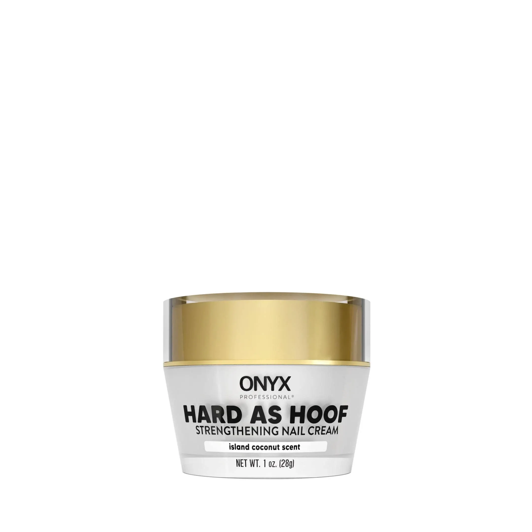 Onyx Professional Hard As Hoof® Nail Strengthening Cream, for Damaged Nails & Cuticles 1 oz.