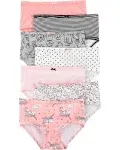 Carter's Little Girls Stretch Cotton Underwear 7 Pack