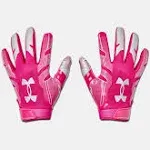 UA UNDER ARMOUR F8 ADULT RECEIVER FOOTBALL GLOVES 1368851