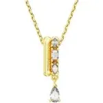 Dextera Crystal Pendant Necklace In Gold