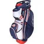 Sun Mountain 2024 C-130 Golf Cart Bag Navy/White/Red