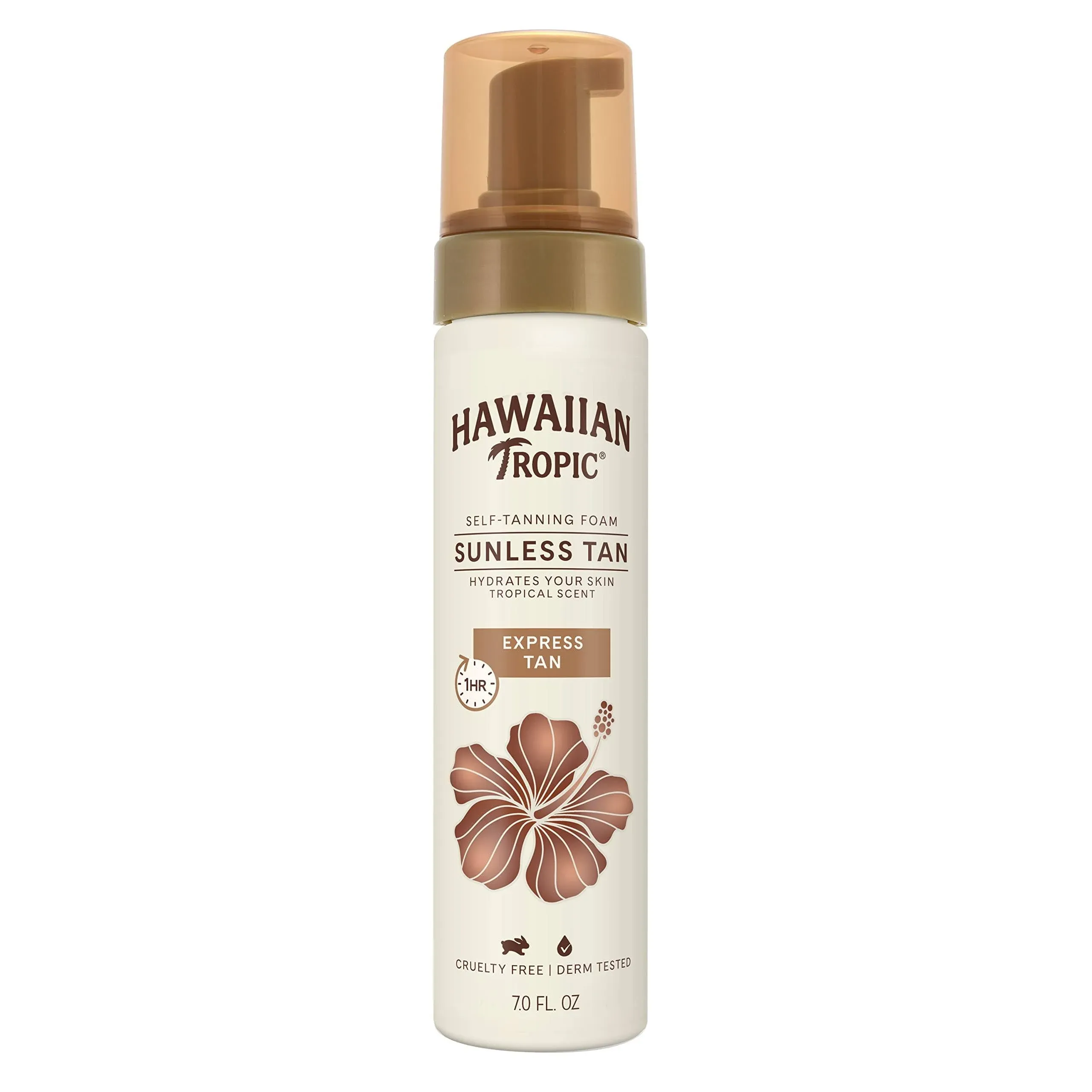 Hawaiian Tropic Sunless Tan One Hour Express Foam - 7 oz (200 g)