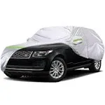 TUCAREST 6-Layers Premium Full Car Cover Hard Shell Zipper Design Waterproof All Weather Weatherproof UV Sun Protection Snow Dust Storm Resistant