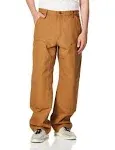 Men&s Double-Front Work Dungaree/Washed Duck, Carhartt Brown