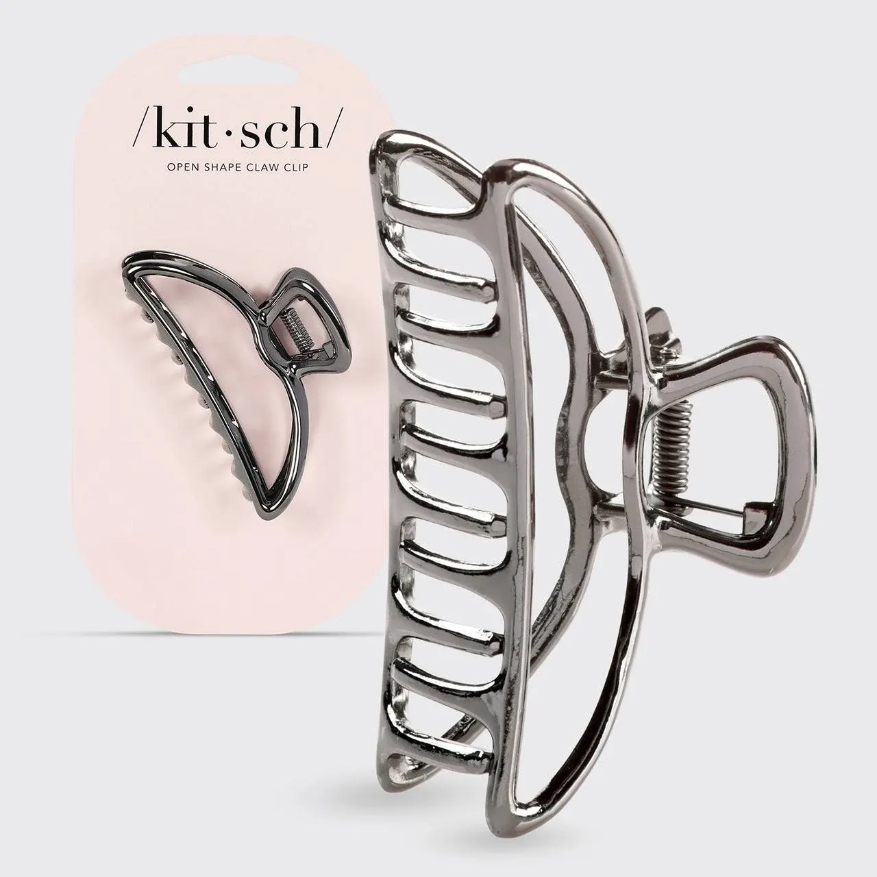 Kitsch - Open Shape Claw Clip - Gold