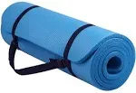 1/2-Inch Extra Thick High Density Anti-Tear Exercise Yoga Mat w/ Carrying Strap