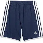 Adidas Boys 4-7 Classic 3 Stripe Shorts, Navy Blue