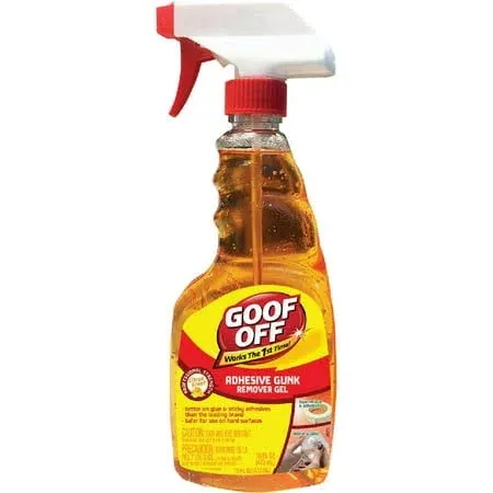 Goof Off Remover Adhesive Gunk Gel 16oz