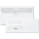 1775860 Reveal-N-Seal Security Tinted Dbl Window #8 5/8 Envelopes White 500/Bx