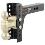 Curt 45900 2-Inch 14,000-Pound Dual-Ball Adjustable Channel Mount