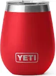 YETI Rambler 10 oz. Wine Tumbler with Magslider Lid, Rescue Red