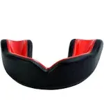 Oral Mart Black/Red Youth Mouth Guard for Kids Youth Mouthguard for Karate, Flag Football, Martial Arts, Taekwondo, Bo