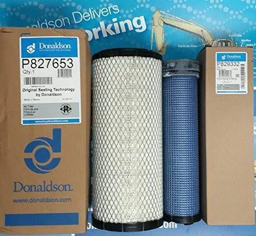 Donaldson P827653 (Primary) - P829332 (Safety) Air Filter Set