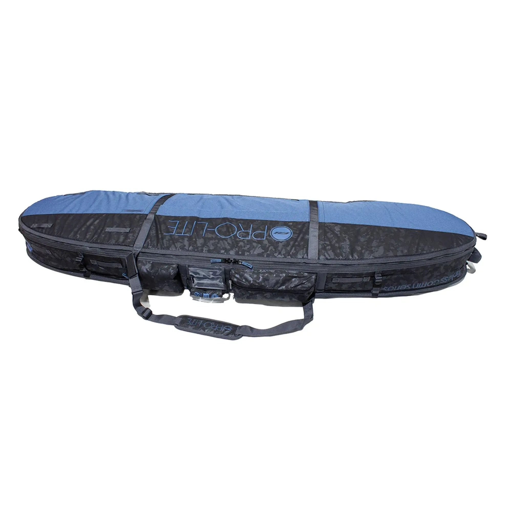 PRO-LITE ARMORED FINLESS COFFIN TRAVEL BOARD BAG DOUBLE/TRIPLE (2-3 BOARDS)