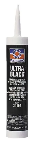 Permatex Ultra Black RTV Silicone Gasket Maker, 13 oz, 24105