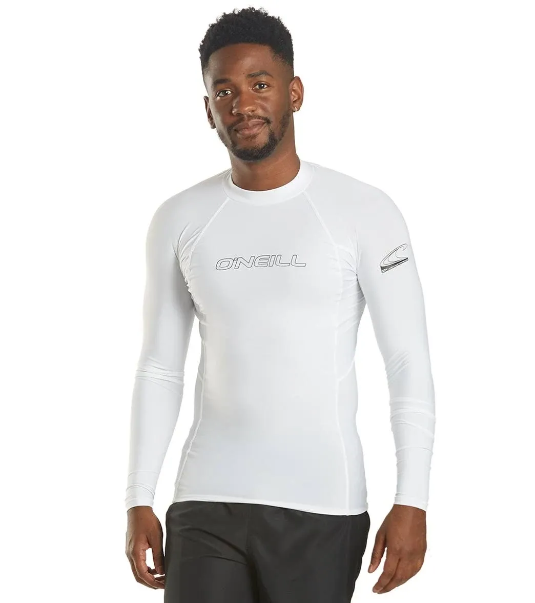 O'Neill Men's Basic Skins UPF 50+ Long Sleeve Rash Guard