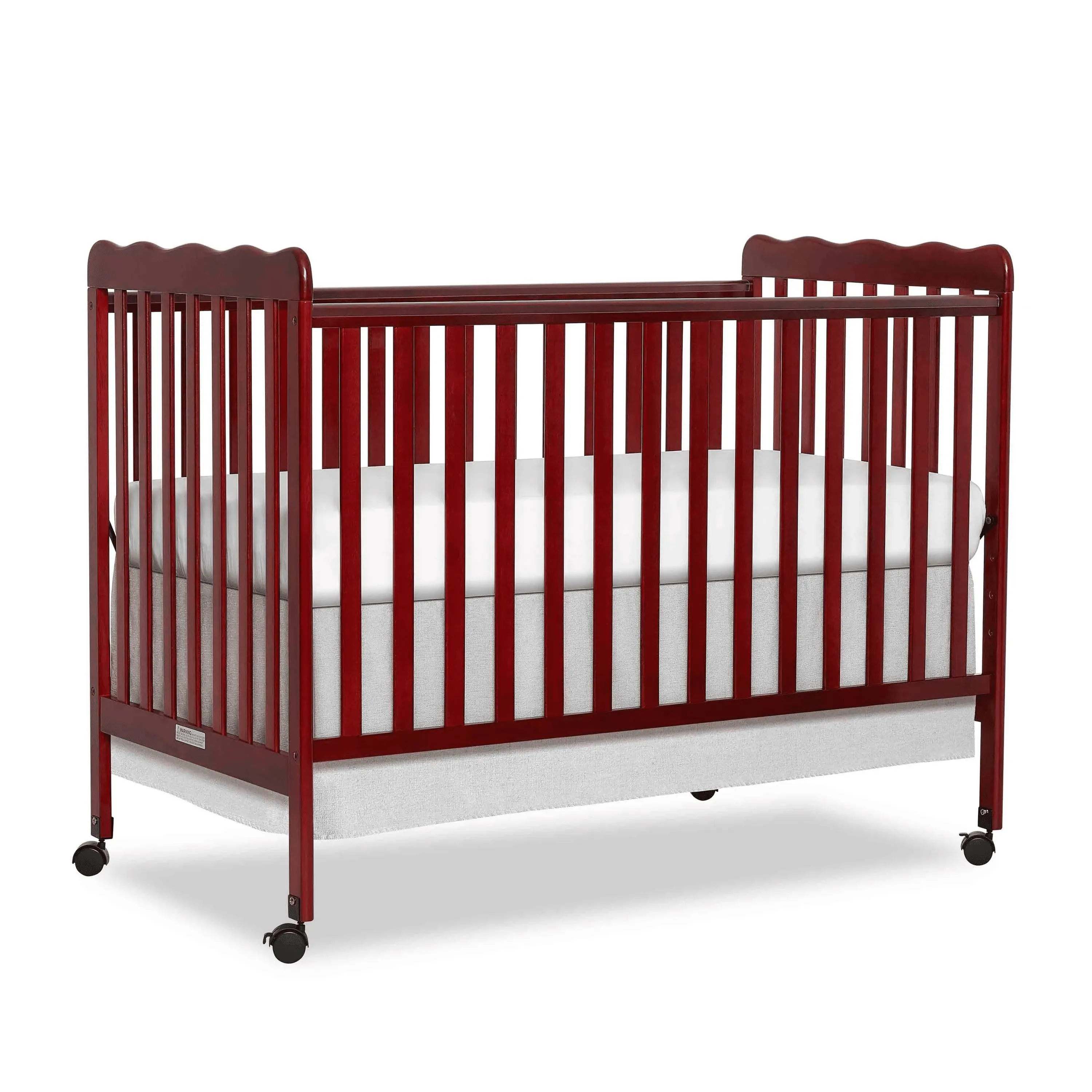 Dream On Me Carson Classic 3 in 1 Convertible Crib, Cherry